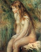 Pierre-Auguste Renoir Young Girl Bathing oil painting on canvas